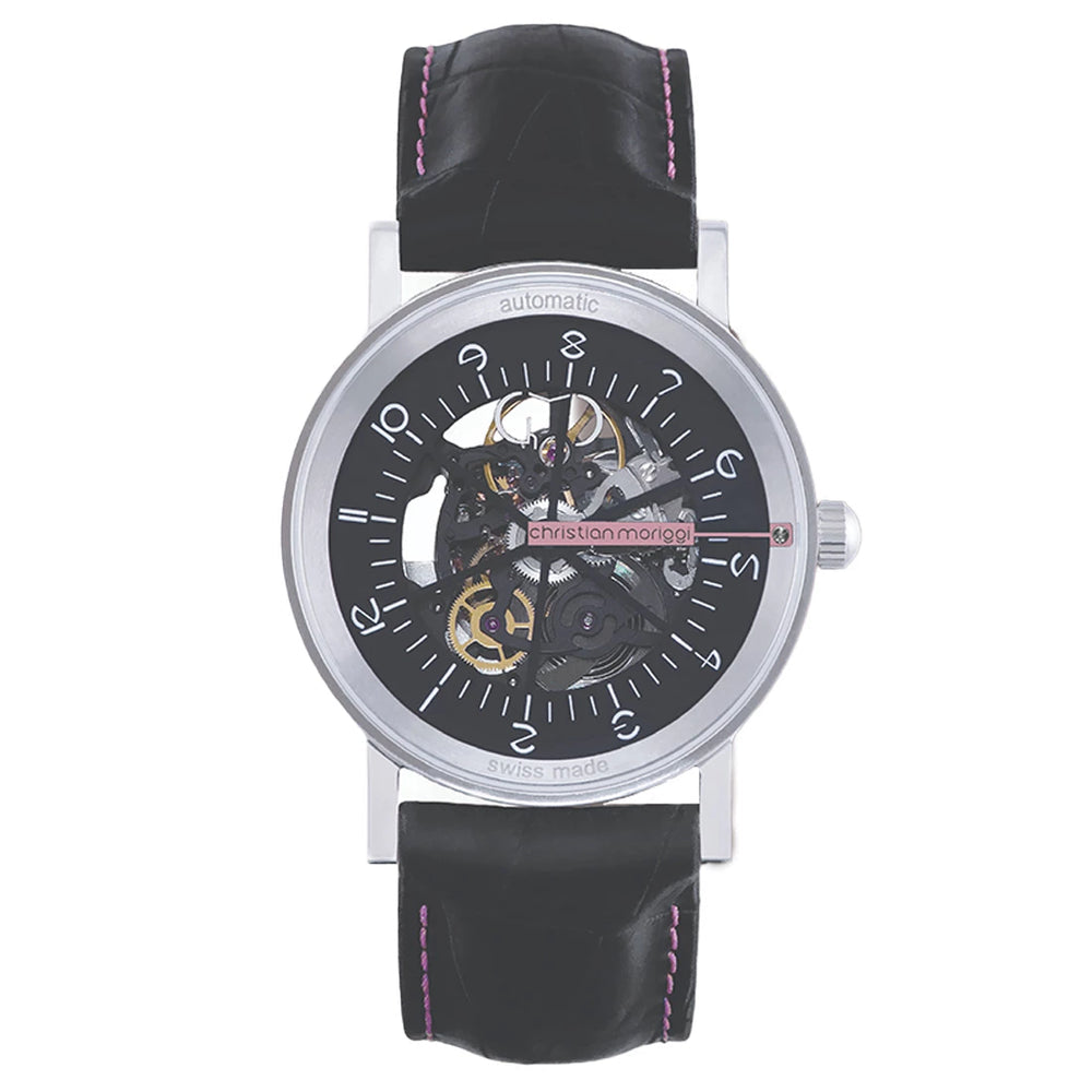 CHRISTIAN MORIGGI CREATIONS 3 AUTOMATIC PINK 40MM
