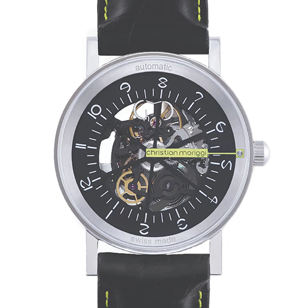 CHRISTIAN MORIGGI CREATIONS 3 AUTOMATIC YELLOW 40MM
