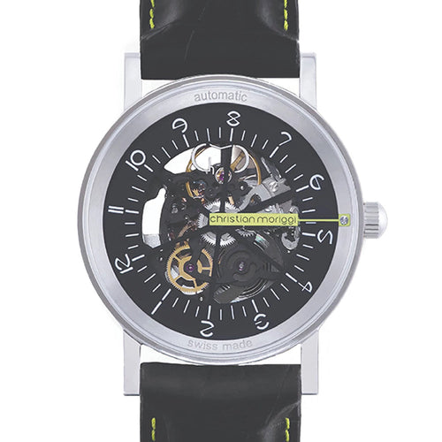 CHRISTIAN MORIGGI CREATIONS 3 AUTOMATIC YELLOW 40MM