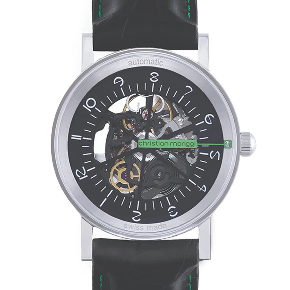 CHRISTIAN MORIGGI CREATIONS 3 AUTOMATIC GREEN 40MM