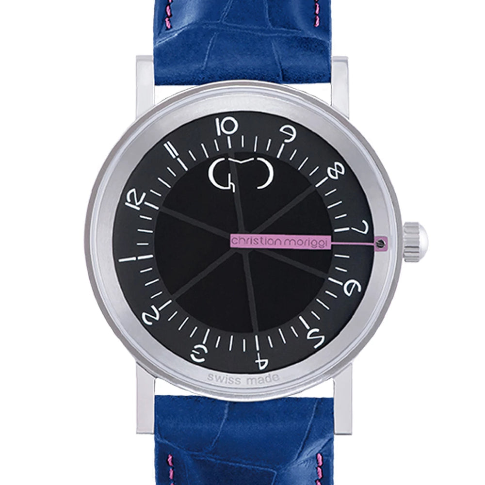 CHRISTIAN MORIGGI CREATIONS 3 QUARTZ PINK 40MM