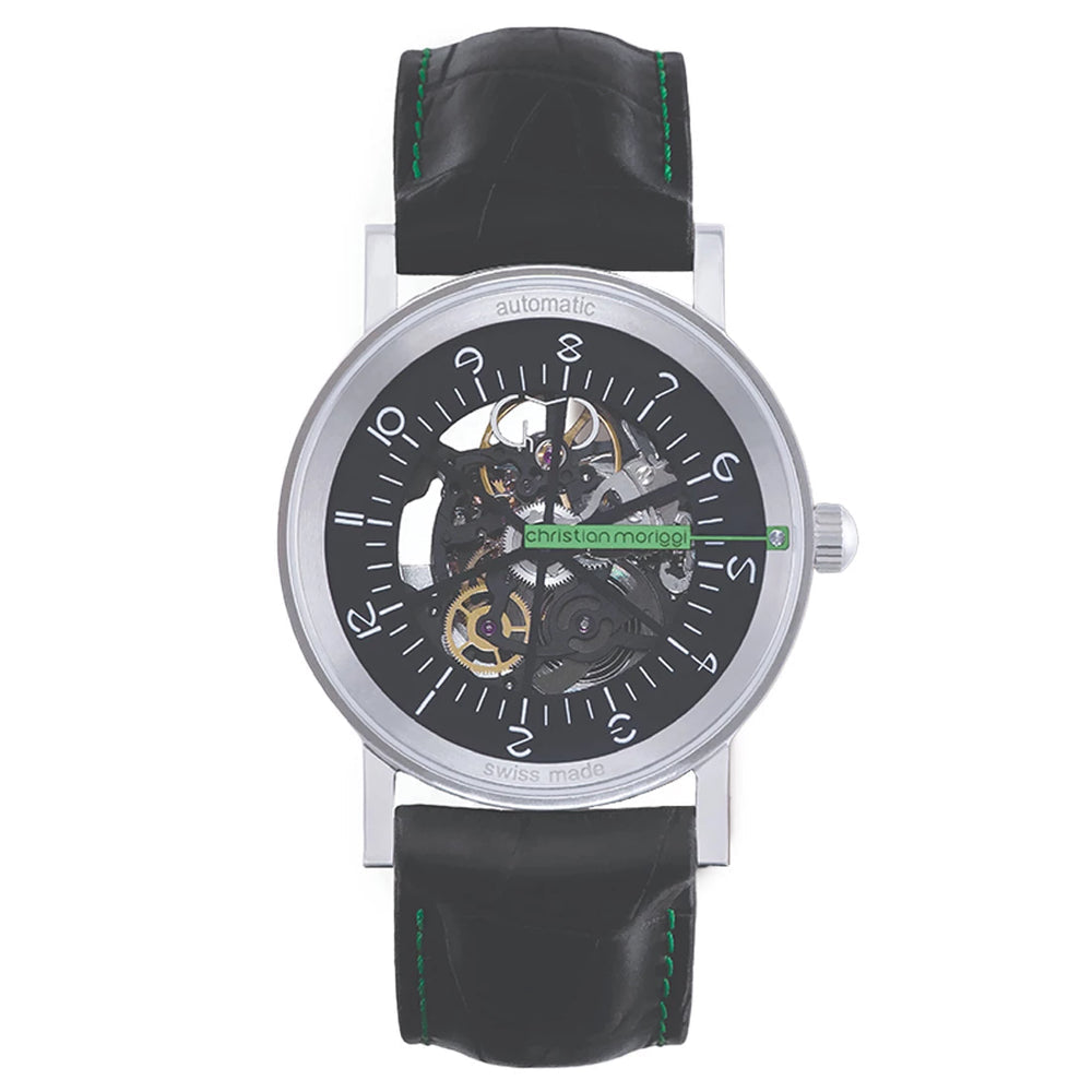 CHRISTIAN MORIGGI CREATIONS 3 AUTOMATIC GREEN 40MM