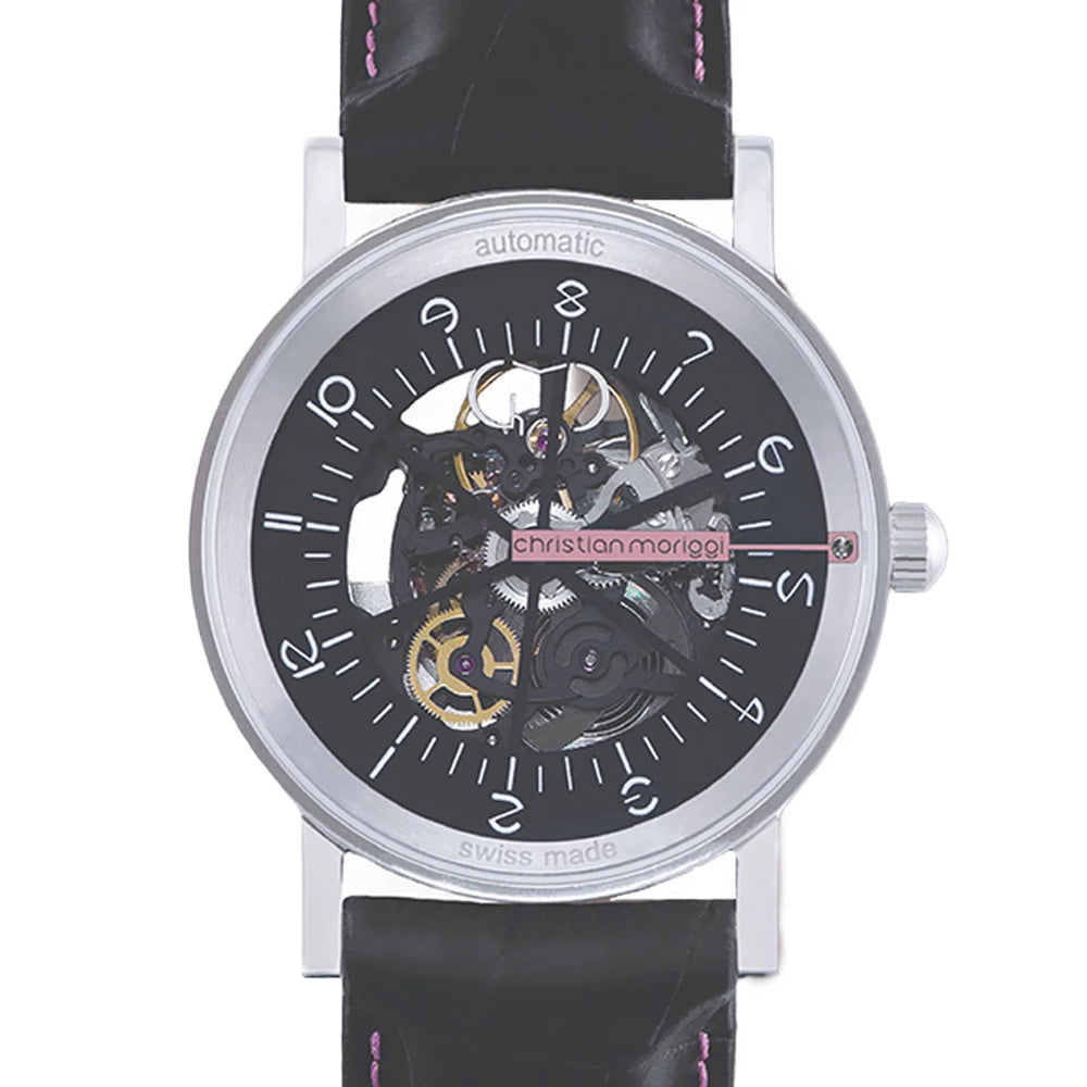 CHRISTIAN MORIGGI CREATIONS 3 AUTOMATIC PINK 40MM