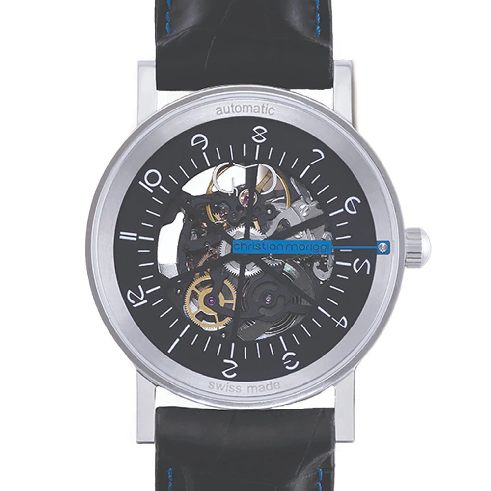 CHRISTIAN MORIGGI CREATIONS 3 AUTOMATIC BLUE 40MM