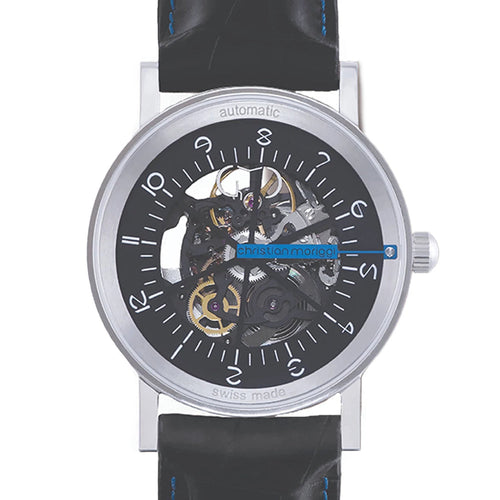 CHRISTIAN MORIGGI CREATIONS 3 AUTOMATIC BLUE 40MM